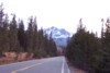 Sierra Nevada peaks seen from highway 49