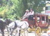 A stagecoach conjures up memories of the old West